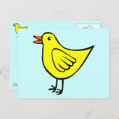 Little Bird 01 Postkarte (Vorne/Hinten)