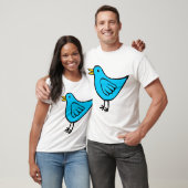 Little Bird - Blau T-Shirt (Unisex)