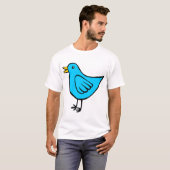 Little Bird - Blau T-Shirt (Vorne ganz)