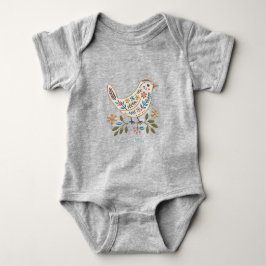 Little Bird Colorful Floral Baby Bodysuit Baby Strampler