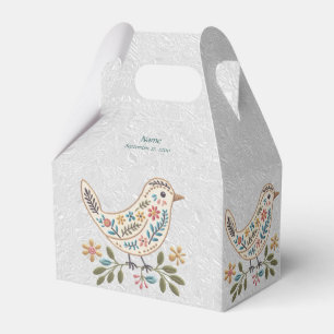 Little Bird Colorful Floral Gevor Box Geschenkschachtel
