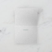 Little Bird farbenfrohe Flora Dankeschön Karte (Innenseite)