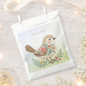 Little Bird Floral Gold Fevor Bags Geschenktütchen (Ausgeschnitten)