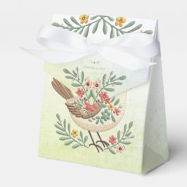 Little Bird Floral Gold Fevor Box Geschenkschachtel