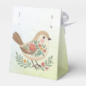 Little Bird Floral Gold Fevor Box Geschenkschachtel (Rückseite)