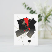 Little Bird Fly Postkarte (Stehend Vorderseite)