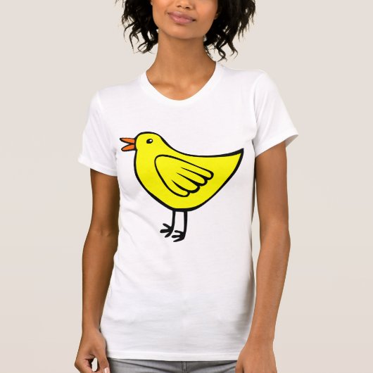 Little Bird - Gelb T-Shirt (Vorderseite)