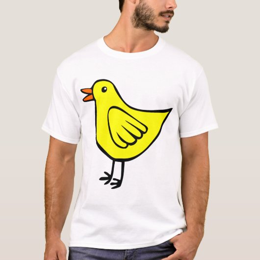 Little Bird - Gelb T-Shirt (Vorderseite)