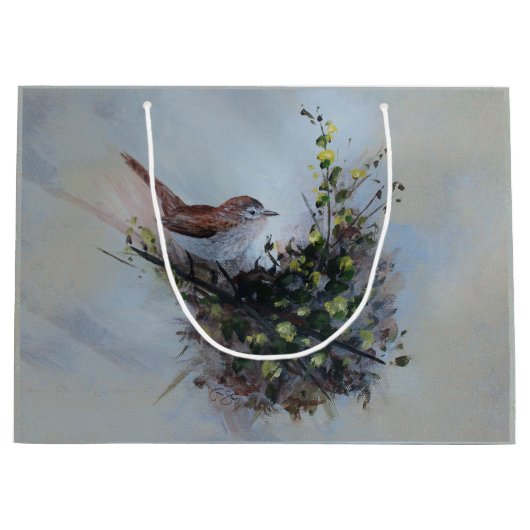 Little Bird Große Geschenktüte (Vorderseite)