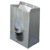 Little Bird Mittlere Geschenktüte (Rückseite Schrägansicht)