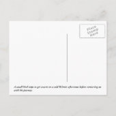 Little Bird Postkarte (Rückseite)