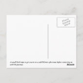 Little Bird Postkarte (Rückseite)