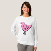 Little Bird - Rosa T-Shirt (Vorne ganz)
