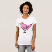 Little Bird - Rosa T-Shirt (Vorne ganz)