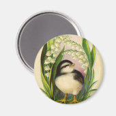 Little Bird Vintag Magnet (Vorderseite/Rückseite)