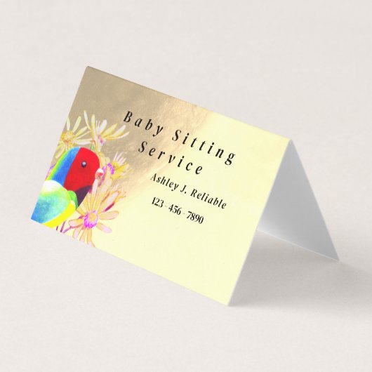 Little Bird Visitenkarten (Vorderseite)