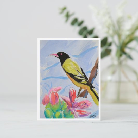 LIttle Birds #16 Postkarte (Stehend Vorderseite)