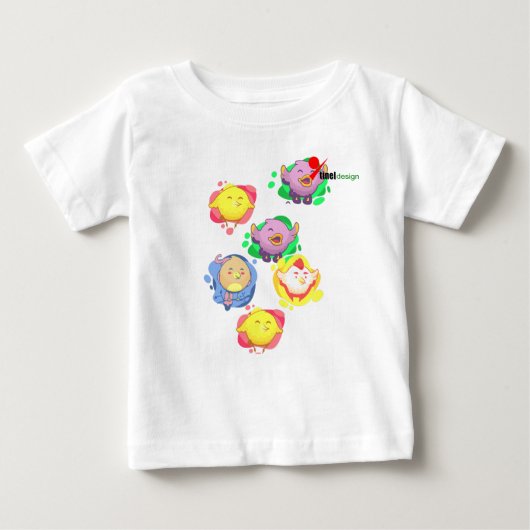Little Birds Baby T - Shirt (Vorderseite)