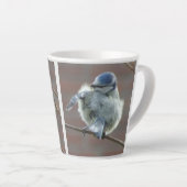 Little Birds Collage Latte Tasse (Rechte Ecke)