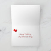 Little Birthday Liebe Bug Karte (Innenseite)