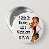 Little Bit Land und eine ganze Lotta DIVA! Button (Vorne & Hinten)