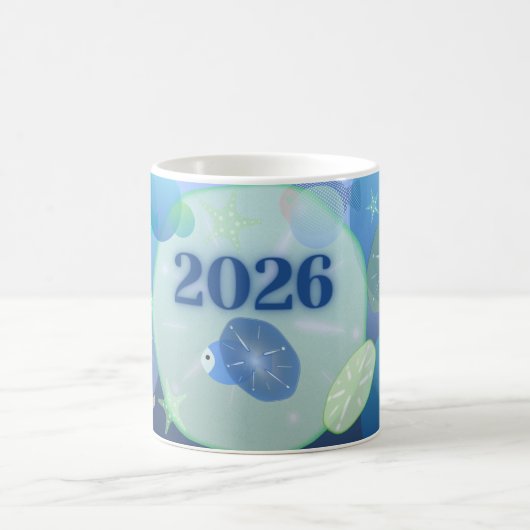 Little Bit of Blue - March Coffee Mug Kaffeetasse (Mittel)