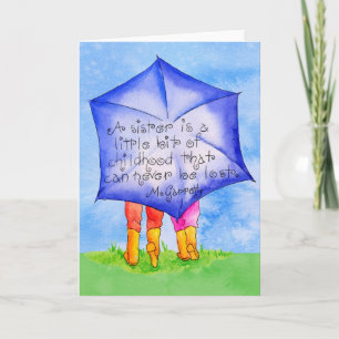 Little Bit of Childhood - Greeting Card Karte