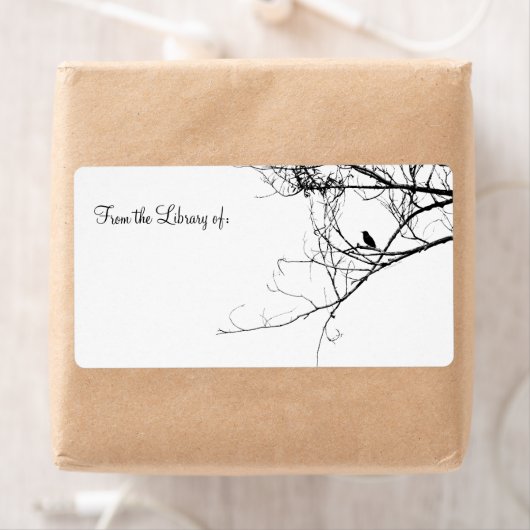 Little Black Bird Buchzeichen (Insitu)