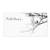 Little Black Bird Buchzeichen (Vorne)