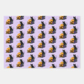 Little Black Cat Geschenkpapier Set (Vorderseite)