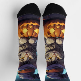 little Black cat   Socken