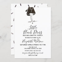 Little Black Dress High Heels Junggeselinnen-Absch