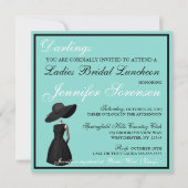 Little Black Dress Ladys Luncheon Dusche Party (Vorderseite)