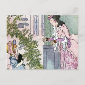 Little Black Kitten Postkarte (Vorderseite)