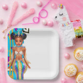 Little Black Mermaid Girl Party Teller (Party)