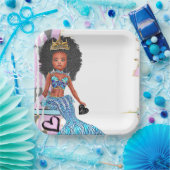 Little Black Mermaid Girl Party Teller (Party)