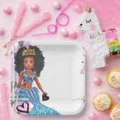 Little Black Mermaid Girl Party Teller (Party)