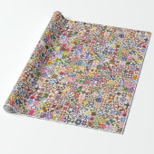 Little Blocks - Quilt-Blöcke Geschenkpapier (Ungerollt)