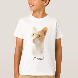 Little Blondie Cat Wondering T-Shirt