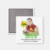 Little Blossom: Brad 'Sprichwort' Magnet (Vorderseite/Rückseite)