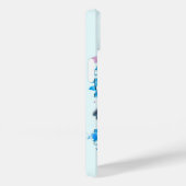 Little Blue Bird Funny iPhone Case (Rückseite / Rechts)