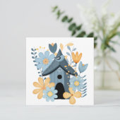 Little Blue Bird House (Stehend Vorderseite)