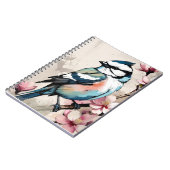 Little Blue Bird | Notebook-Journal Notizblock (Linke Seite)