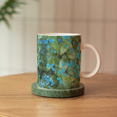 Little Blue Brunnera Blume Floral Tasse