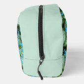 Little Blue Brunnera Blume Floral Waschbeutel (Rechts)