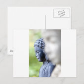 Little Blue Buddha Postkarte (Vorne/Hinten)