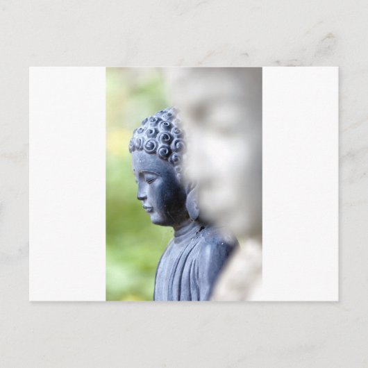 Little Blue Buddha Postkarte (Vorderseite)