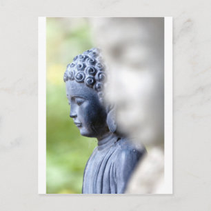 Little Blue Buddha Postkarte