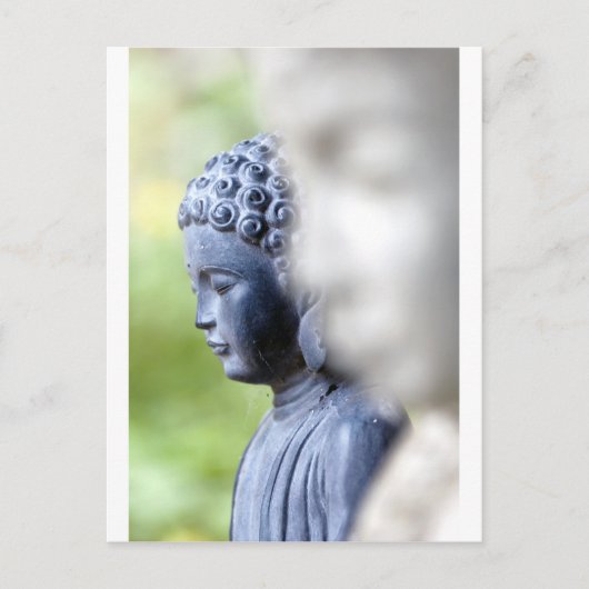 Little Blue Buddha Postkarte (Vorderseite)