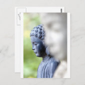Little Blue Buddha Postkarte (Vorne/Hinten)